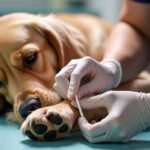 Sprukne Poter på Hund