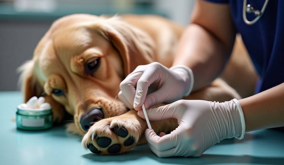Sprukne Poter på Hund